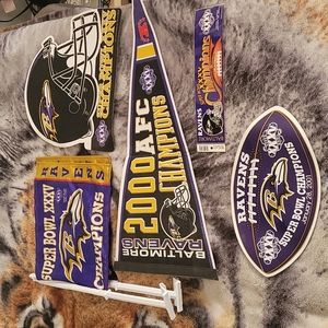 Baltimore ravens Superbowl XXXV set
